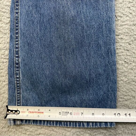 Stephen Hardy Squeeze Jeans Womens 11/12 Flare Leg Bellbottom Glitter Front Blue - Picture 12 of 16